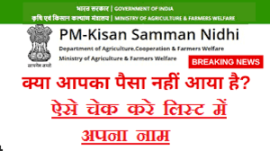पीएम किसान योजना लिस्ट 2022 मे ऐसे देखे अपना नाम, Pm Kisan Samman Nidhi Yojana List