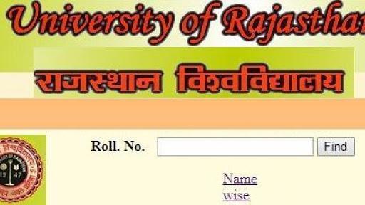 Rajasthan-University-Result
