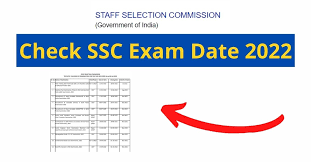 SSC-Exam-Date-2022, कर्मचारी-चयन-आयोग-की-नयी-एग्जाम-डेट-जारी-यहां-देखें-पूरी-लिस्ट