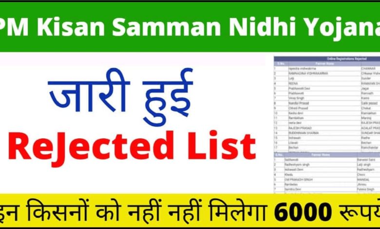 PM-Kisan-Samman-Nidhi-Scheme-Rejected-List