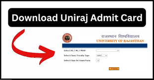 Rajasthan-University-MA-MSC-MCOM-Admit-Card-2023, राजस्थान-विश्वविद्यालय-पीजी-एडमिट-कार्ड-यहां-से-डाउनलोड-करें